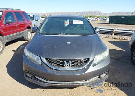 2013 Honda Civic Ex-L из США, поврежденный, VIN 19XFB2F97DE008809